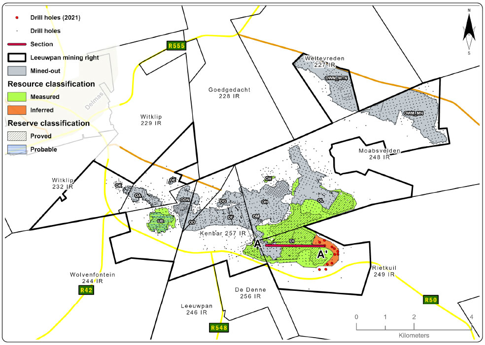 Figure 9: Leeuwpan mine