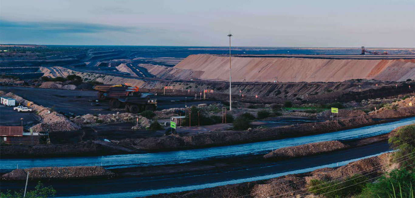 Grootegeluk mining area