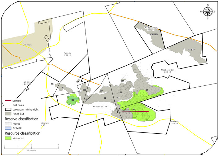 Figure 4: Leeuwpan mine