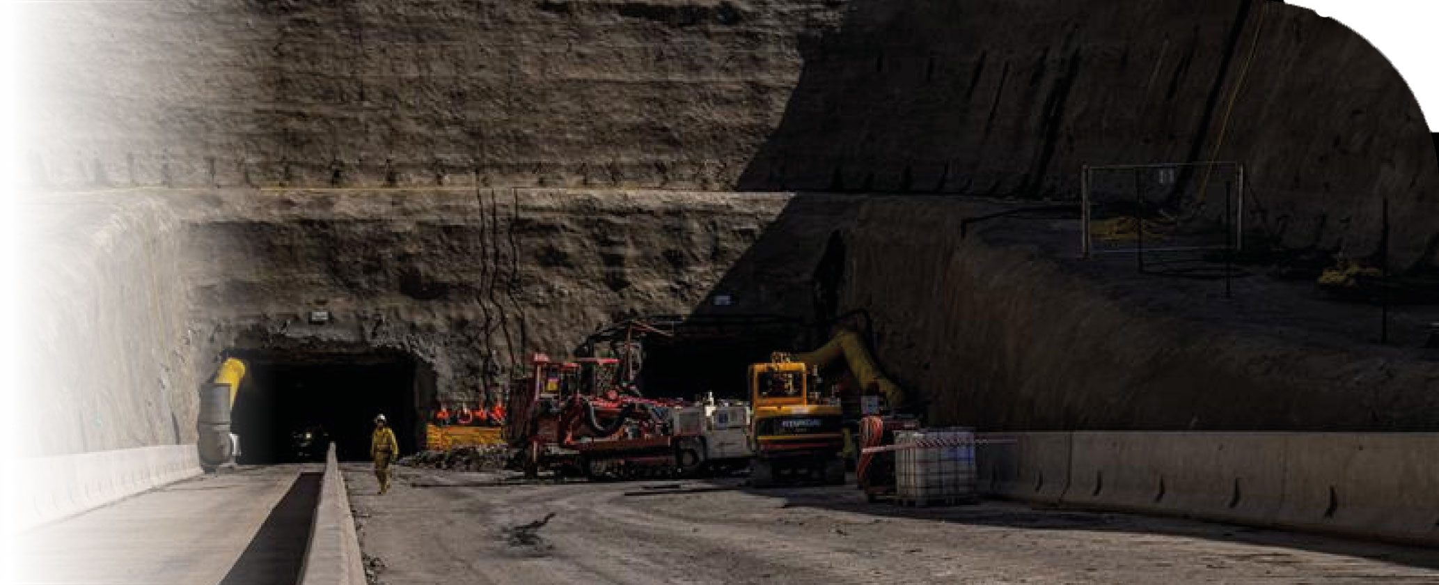 The new entrance to Matla Mine 1