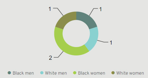 Gender and racial diversity